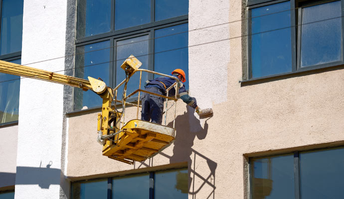 Professional commercial painters